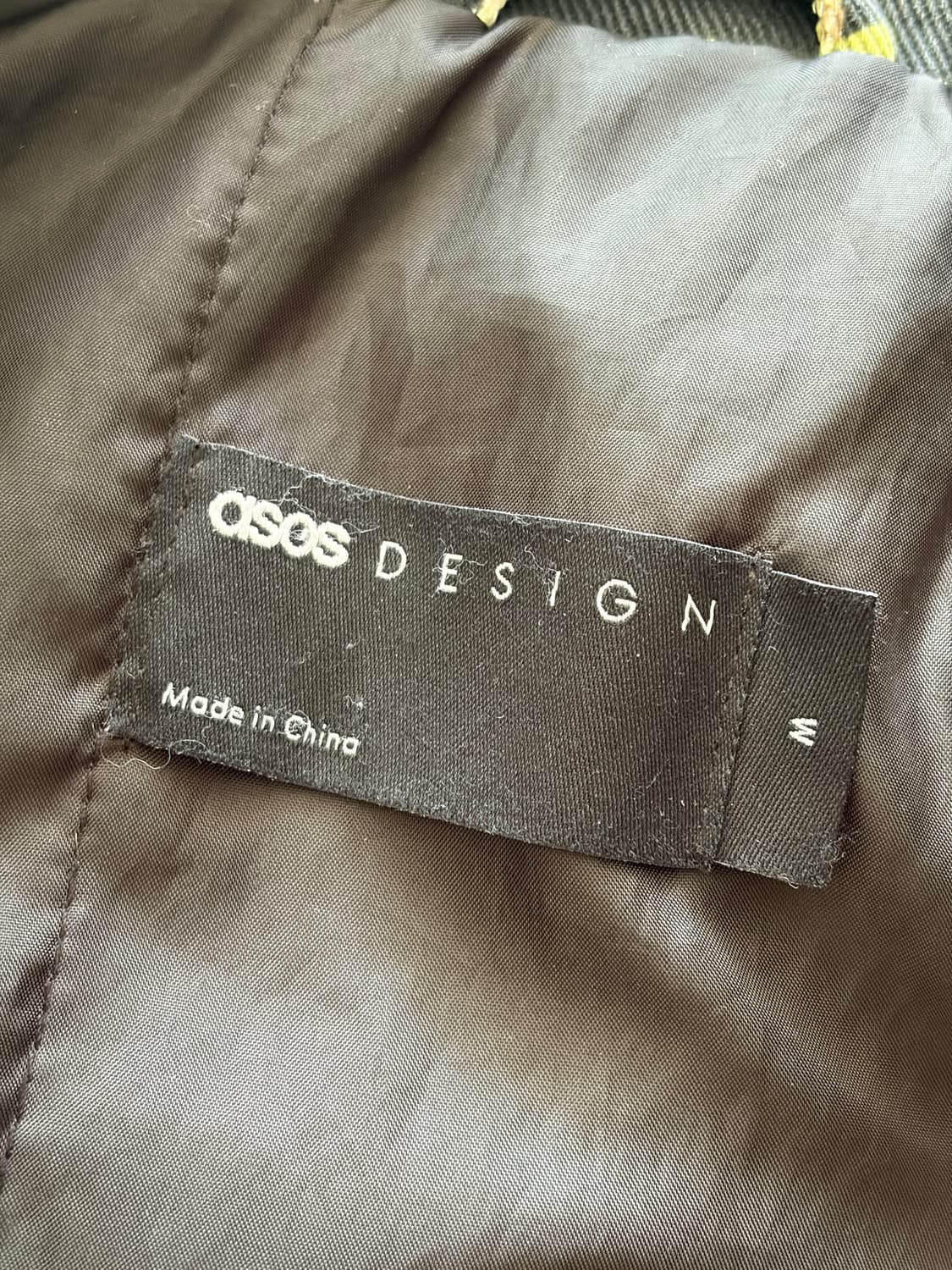 ASOS DESIGN 아소스 디자인 픽셀 카모 자켓 M (103) 상품이미지5