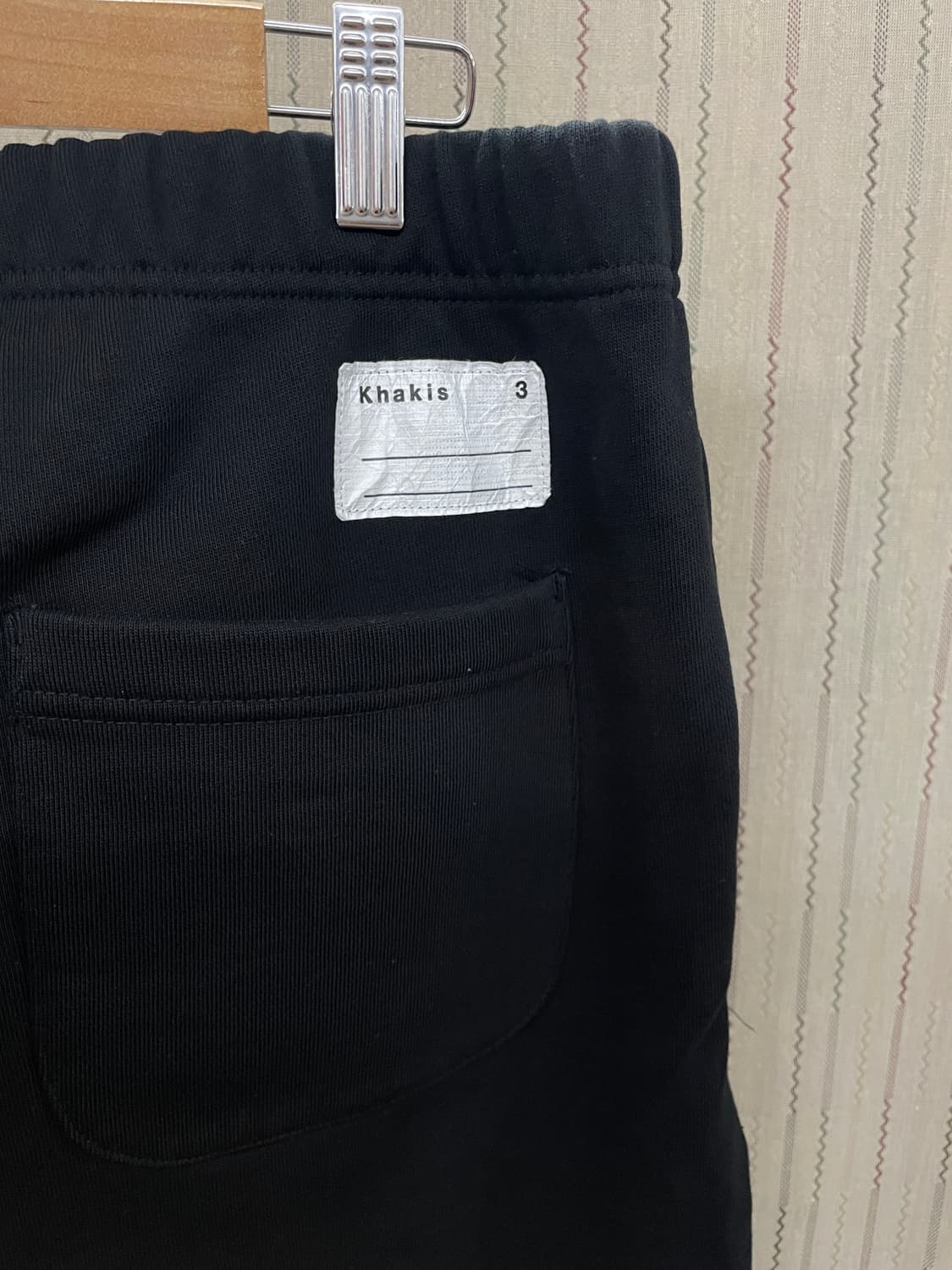 [L] 카키스 블랙 스웻팬츠  상품이미지3