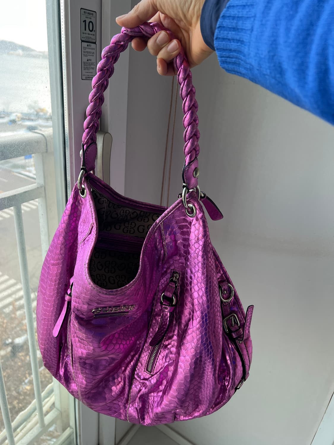 빈티지 게스 호보백 상품이미지10