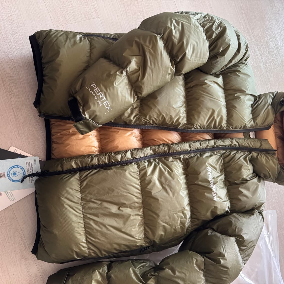 베이스침낭 헥토그램 카키m 상품이미지1