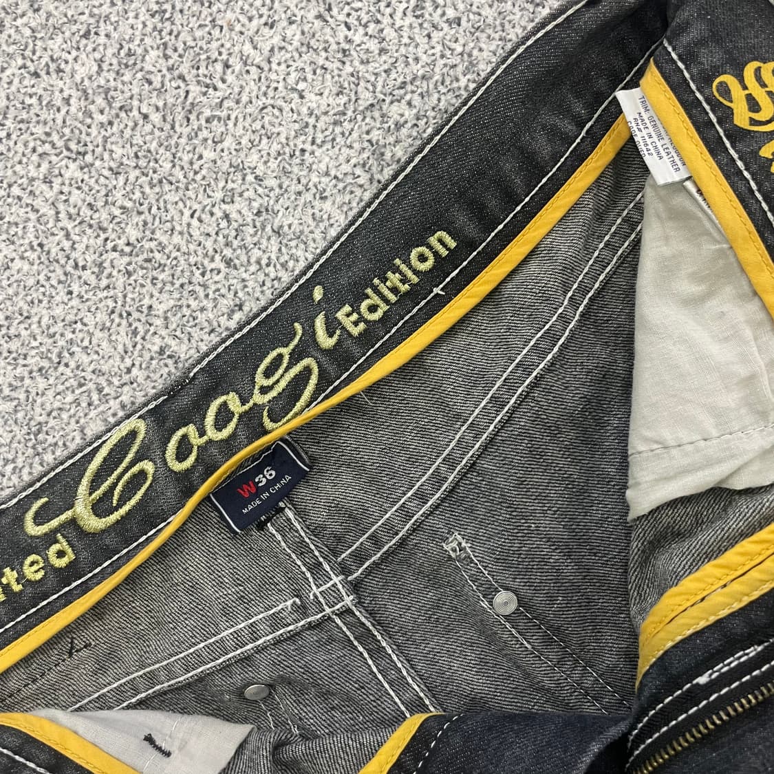 36 쿠지 리미티드 에디션 데님팬츠 0210S 상품이미지2