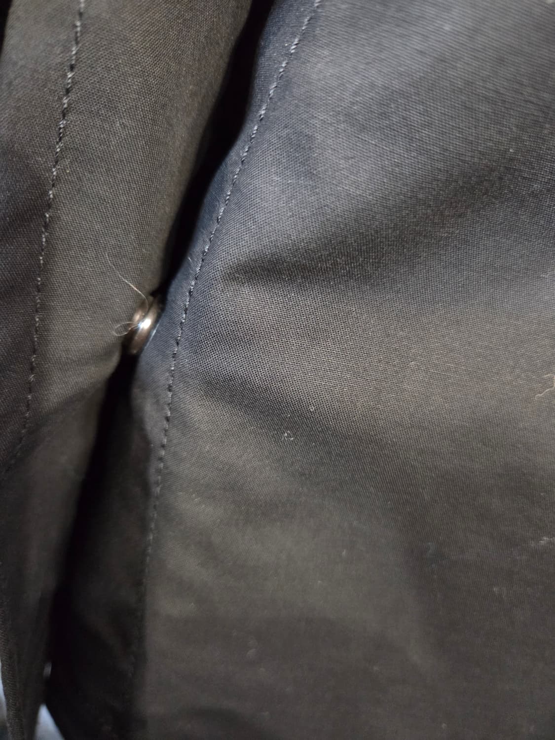 G-STAR 블랙 롱 트렌치 코트(S) 상품이미지9