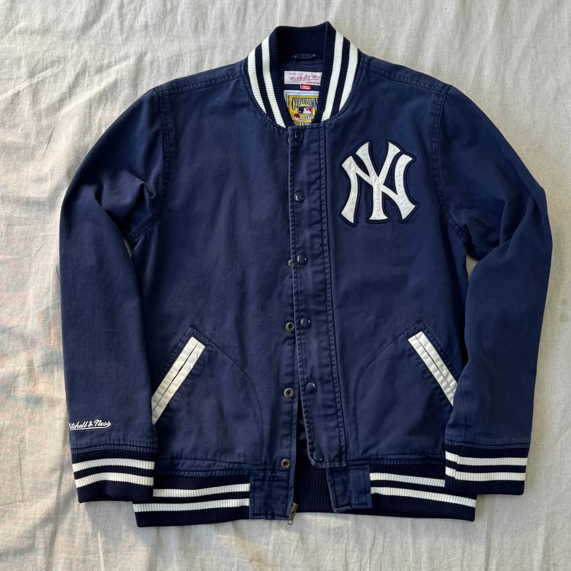 미첼앤네스 양키즈 코튼 봄버 M 상품이미지1