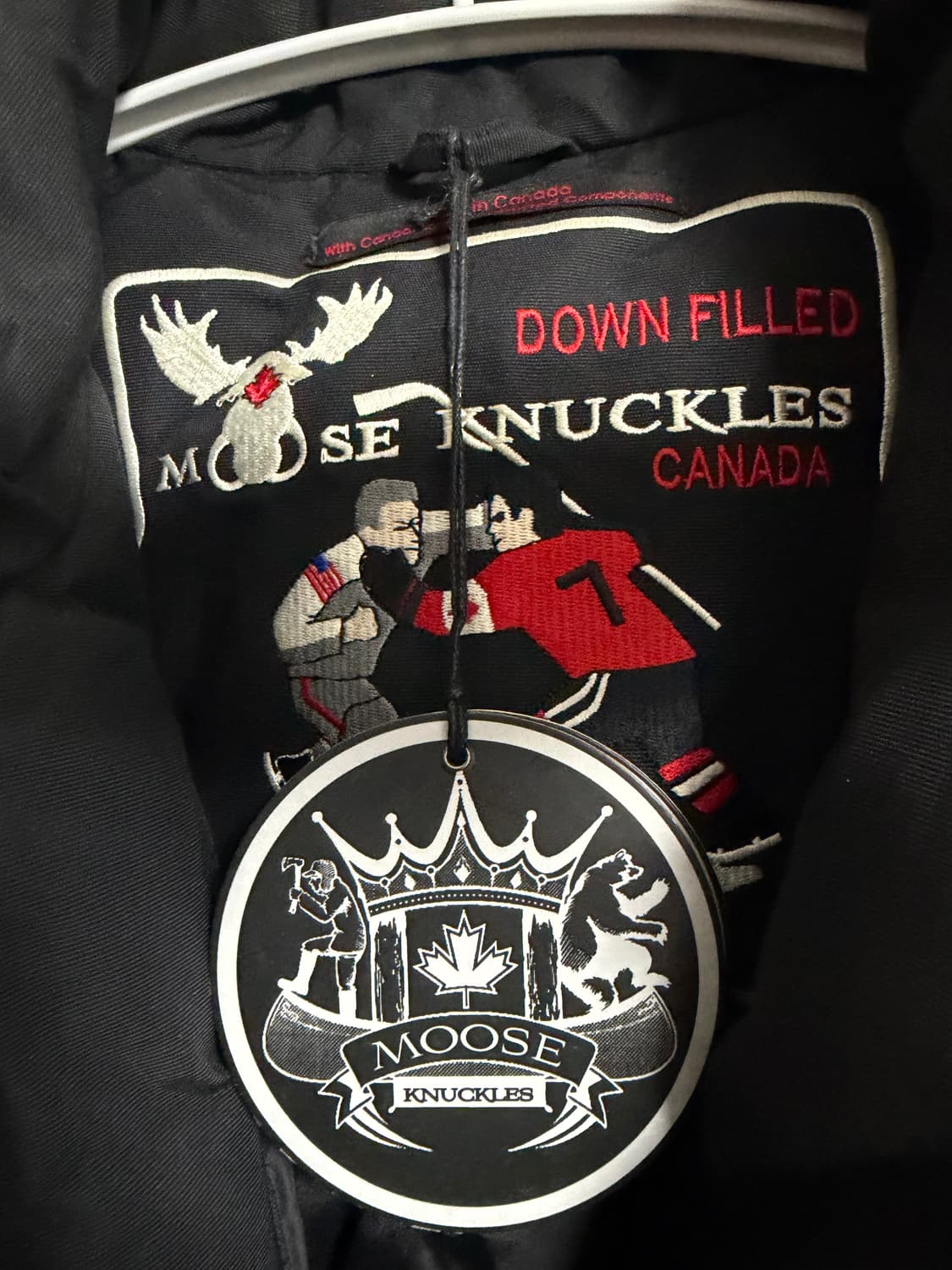 무스너클 봄버 패딩 상품이미지3