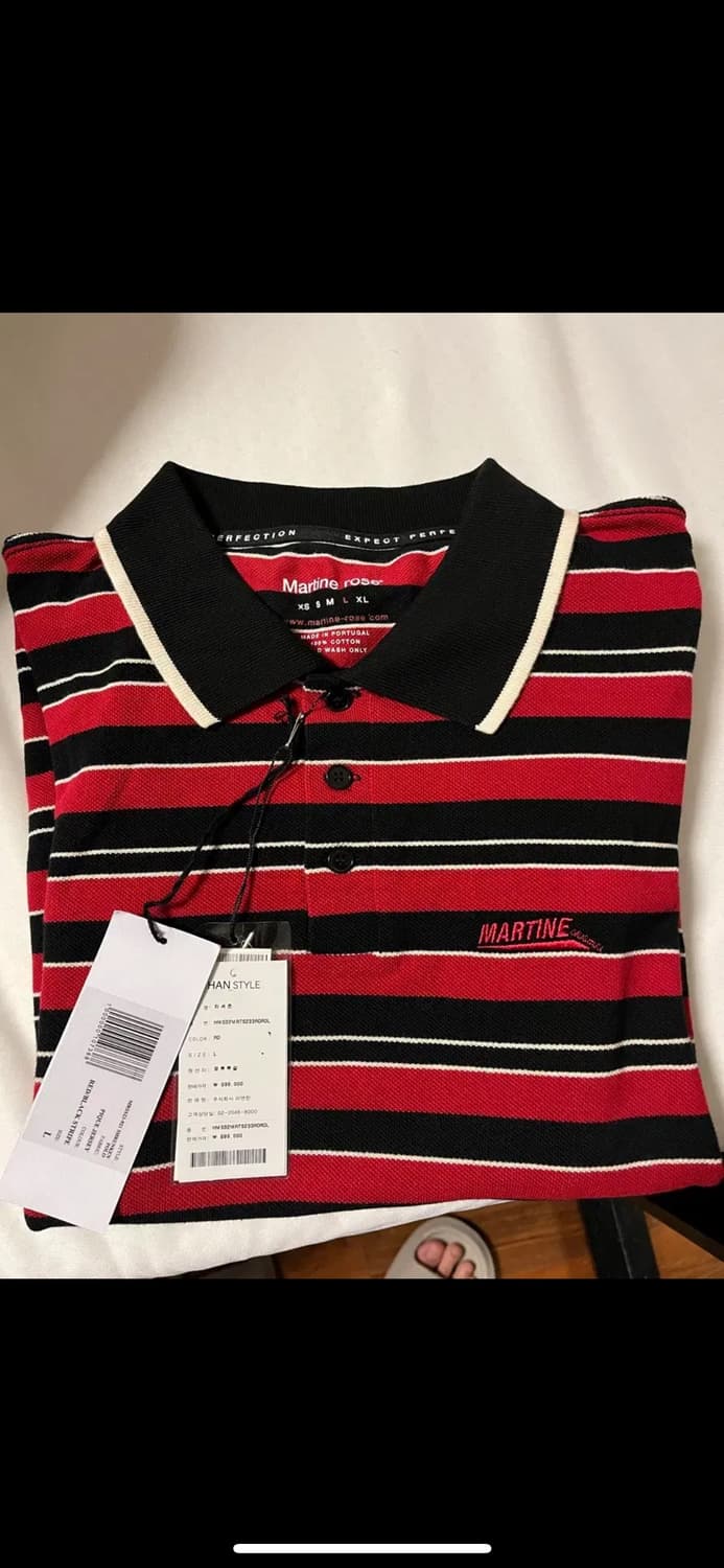 마틴로즈 슈렁큰 폴로티 L 상품이미지2