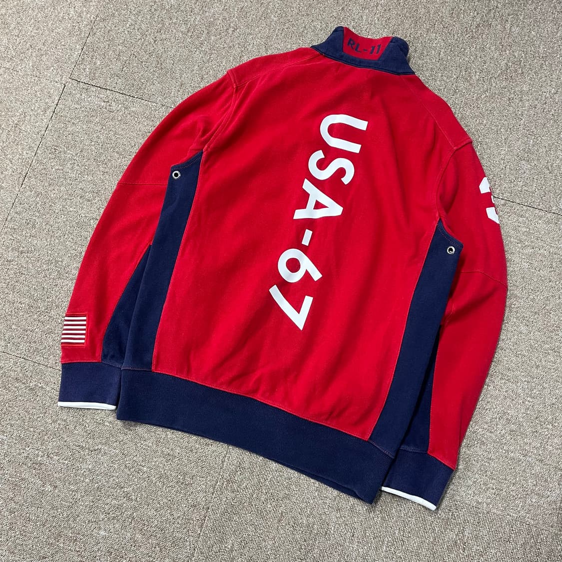 폴로 랄프로렌 반집업 usa 하프집업 상품이미지2