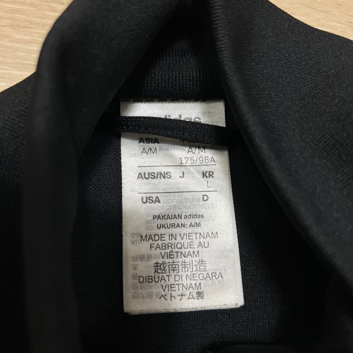 아디다스 하프 사이드라인 트랙탑 자켓 [블랙] L/100 상품이미지5