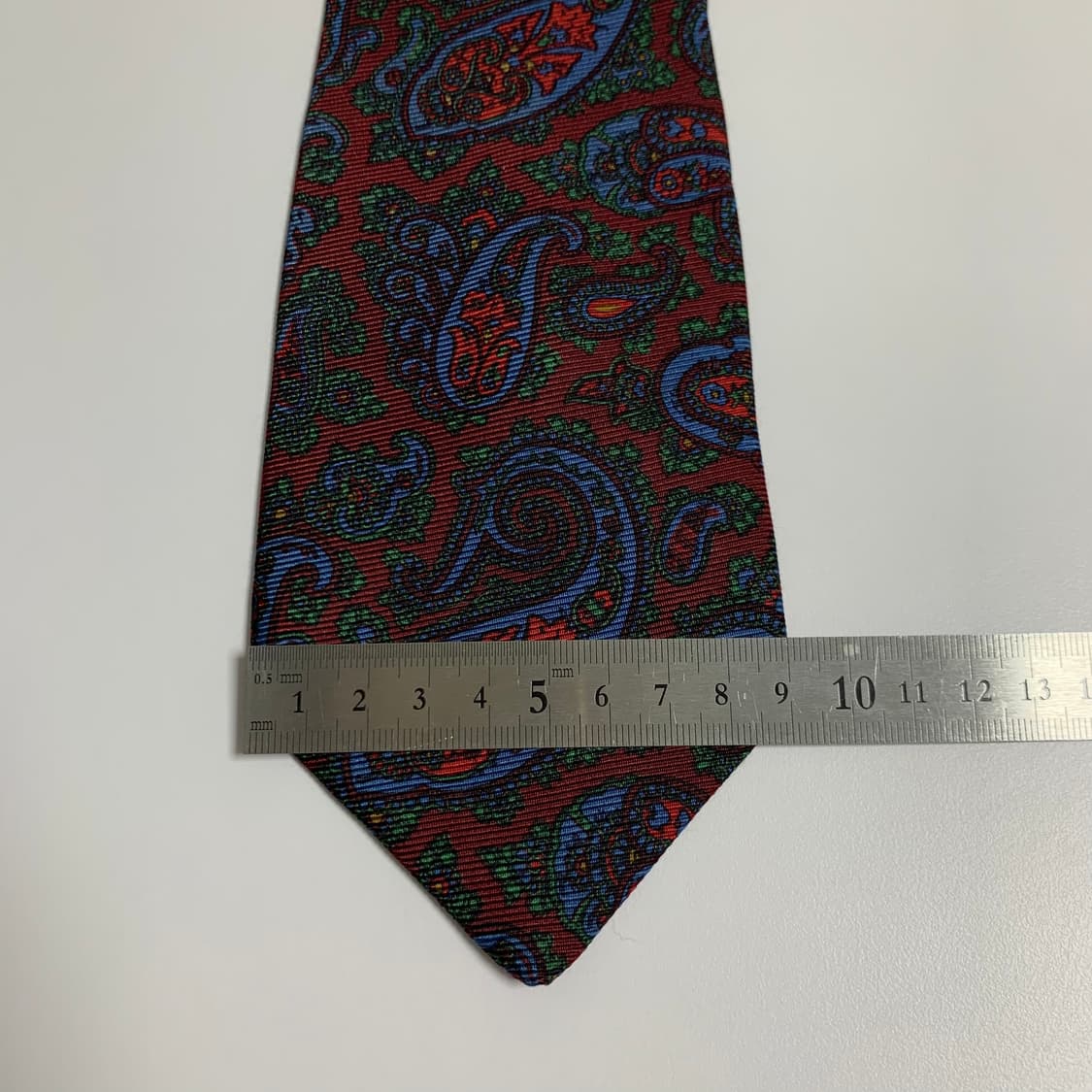 버버리(BURBERRY) 페이즐리 넥타이 명품 A+등급 9cm 상품이미지9
