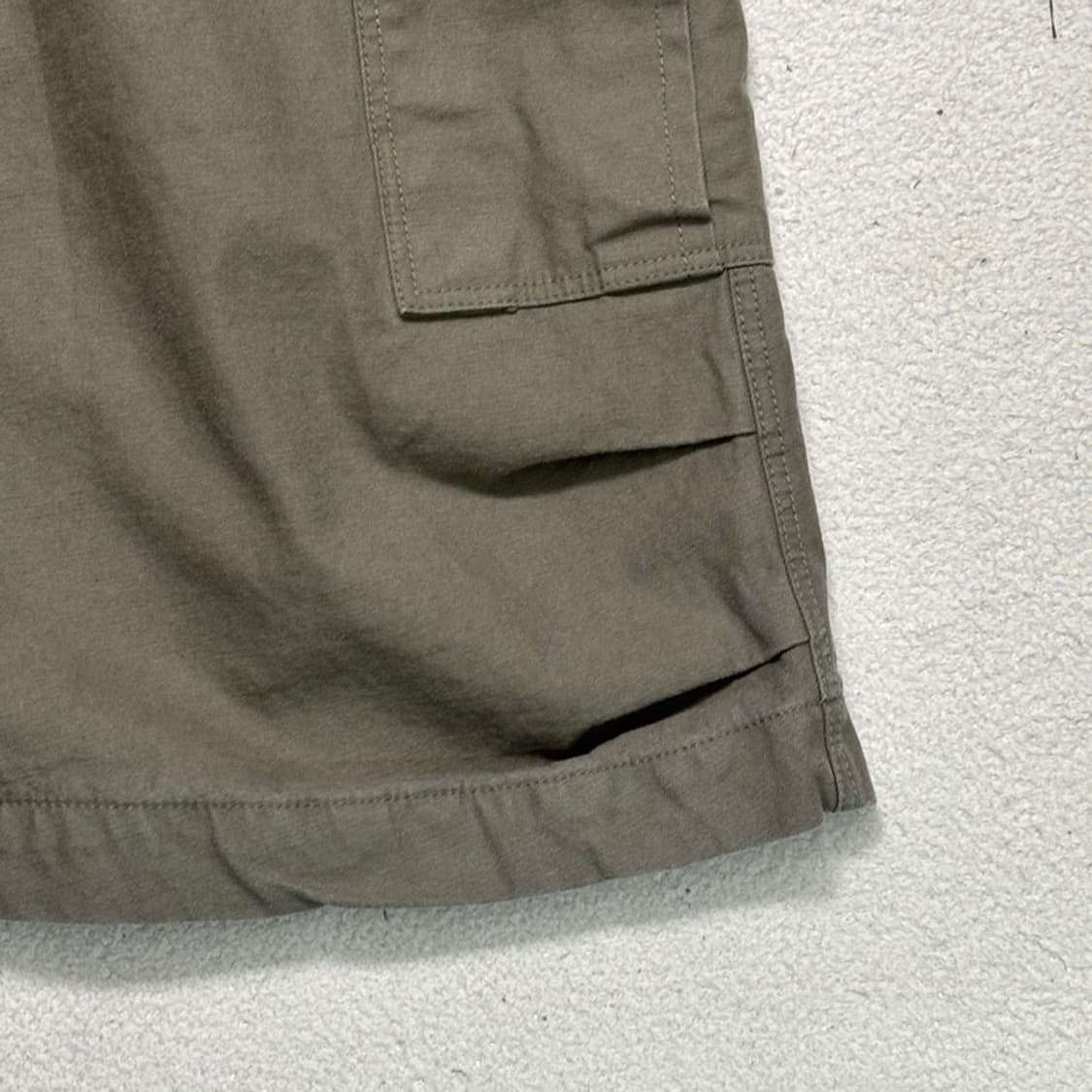 새상품 H라인 포켓 카고 스커트 카키 F 상품이미지2