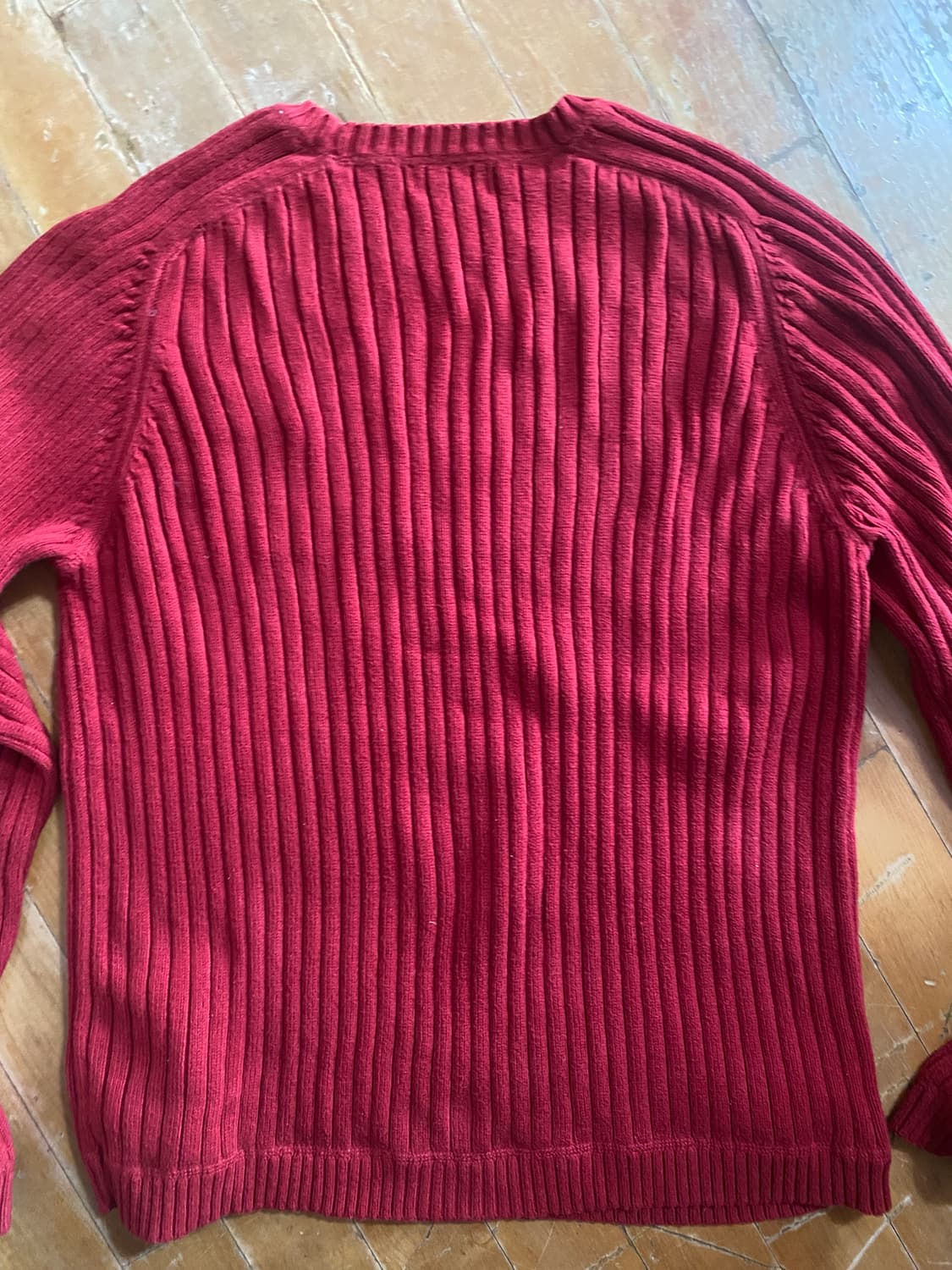 폴로 진 레드 리브 니트 XL (105) 상품이미지5