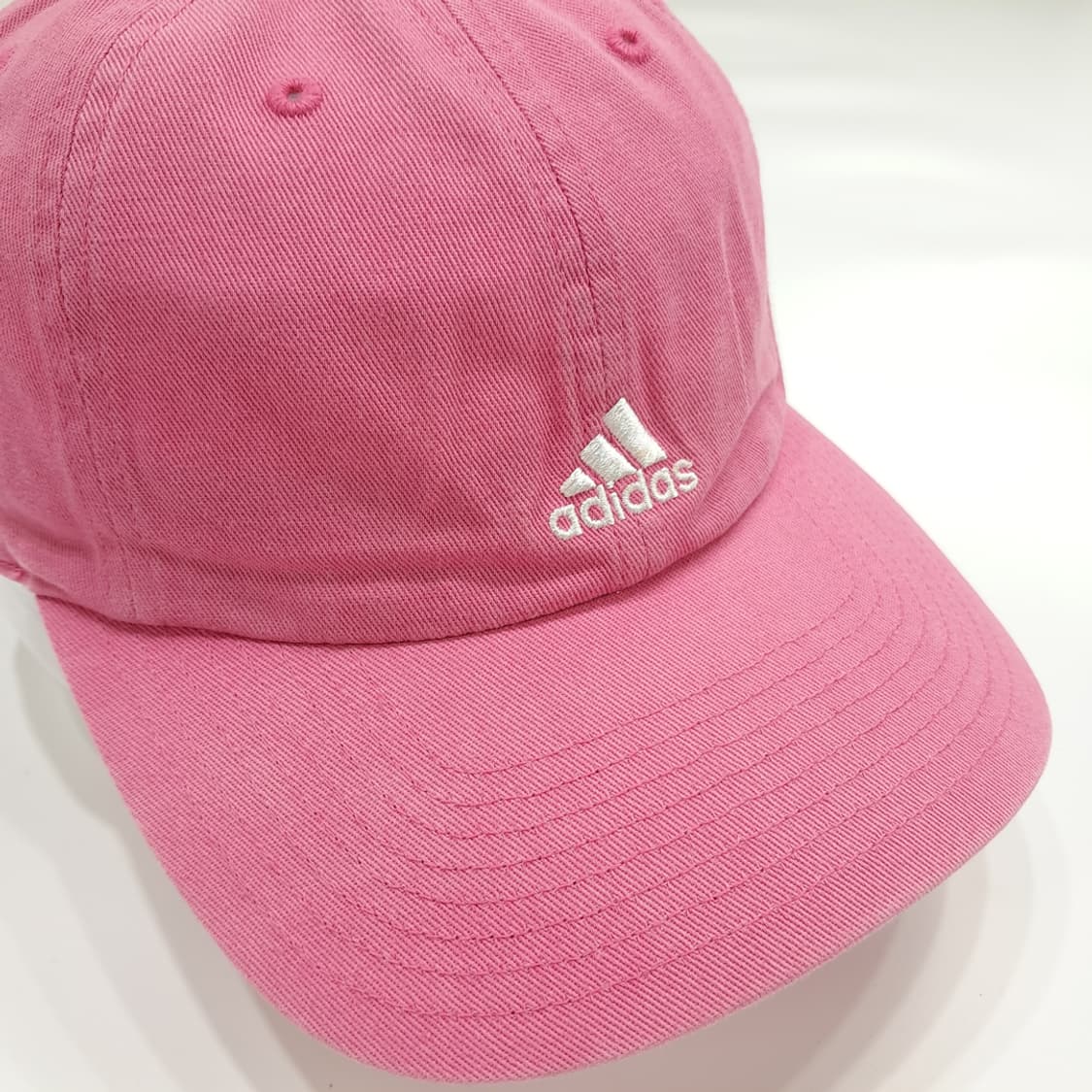 Adidas Pink White Logo Cap P1253 상품이미지1