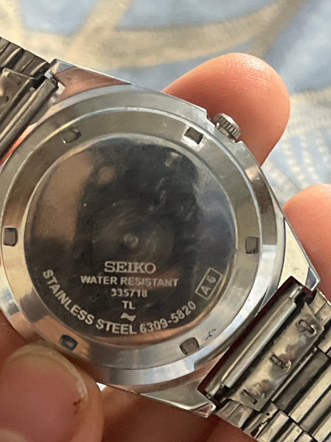 세이코 5 스포츠 6309-5820 모델 판매합니다. 상품이미지2