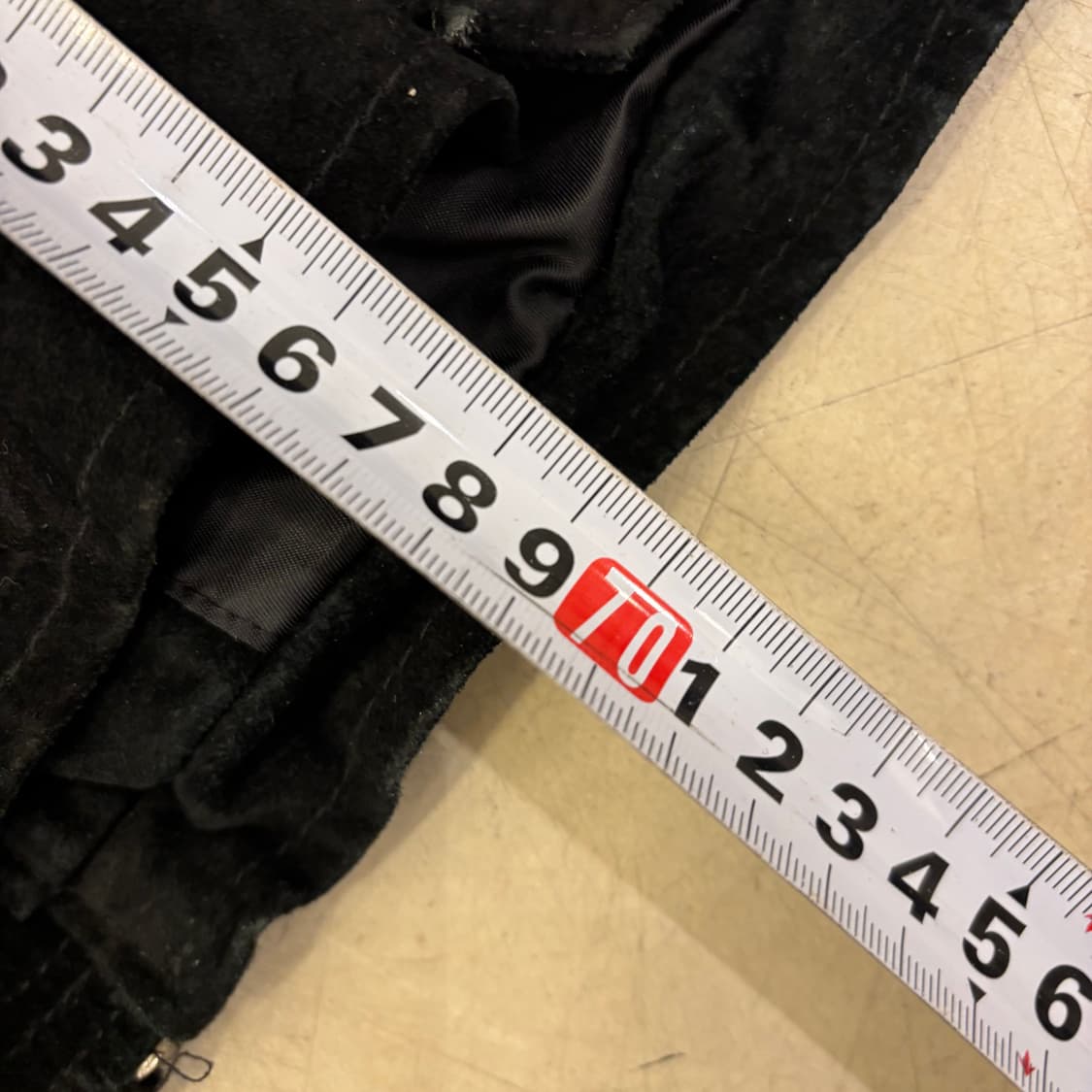 자라 블랙택 스웨이드 바이커 자켓 상품이미지5