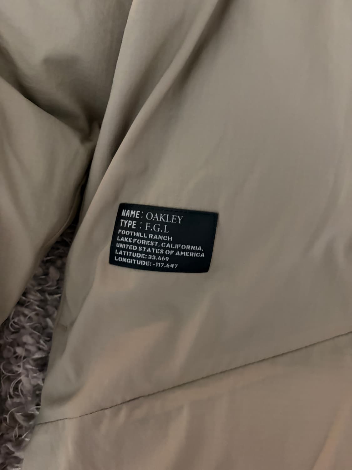 오클리 패딩 XL 상품이미지3