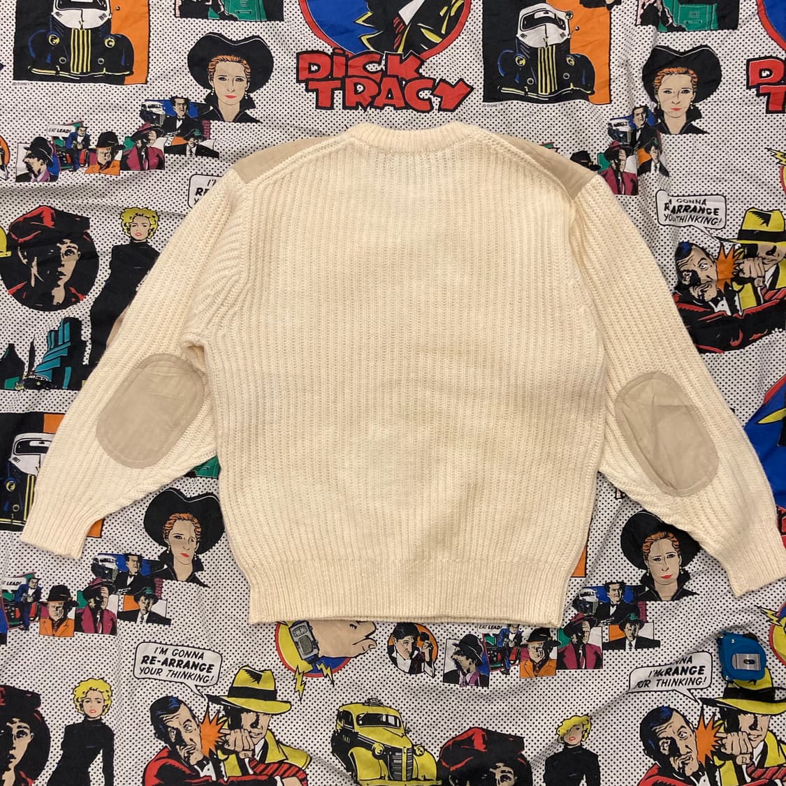 빈티지 스웨이드 코만도 니트 상품이미지3