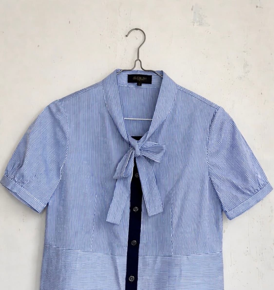 Blue stripe top 상품이미지2