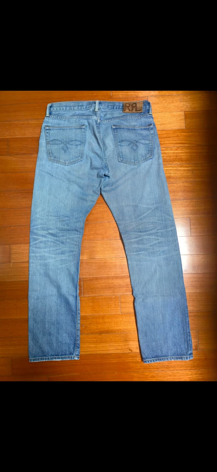 rrl 힐 탑 워시 로우 스트레이트 워싱데님 32/30 상품이미지2