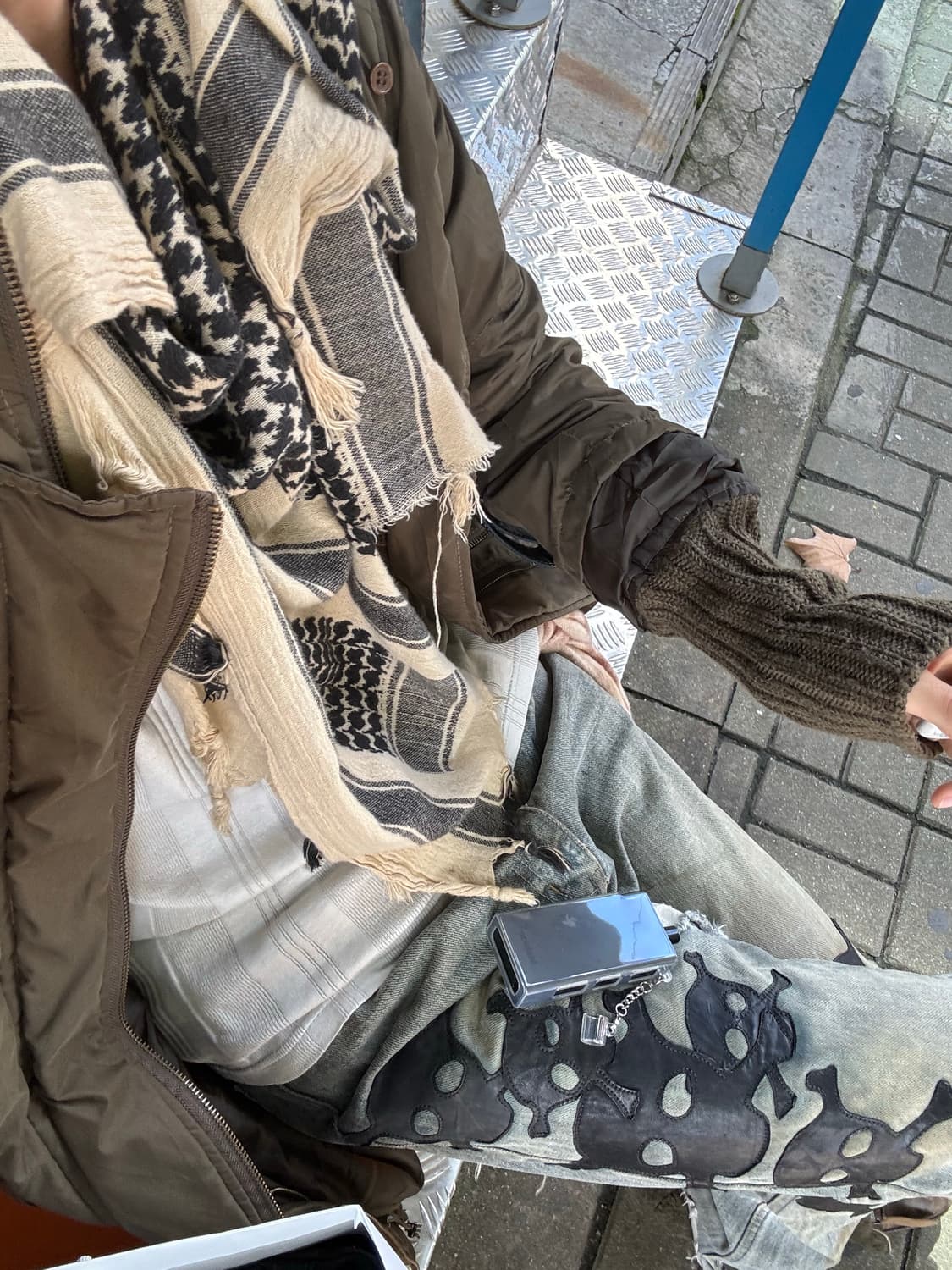 00's Mood Khaki Handwarmer Detail 상품이미지4