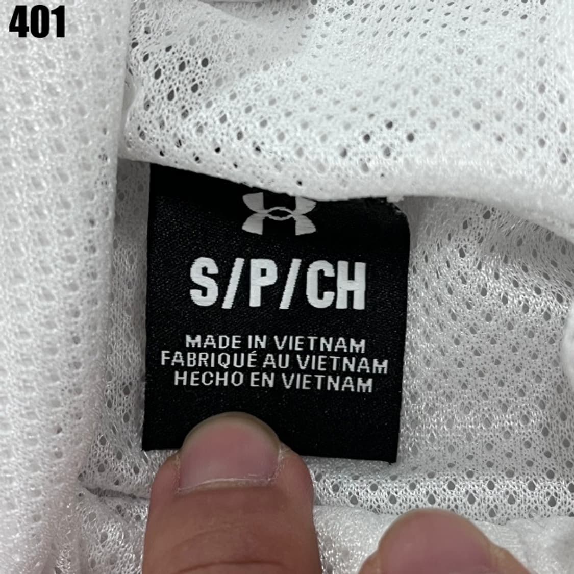 언더아머 화이트 바람막이  상품이미지2