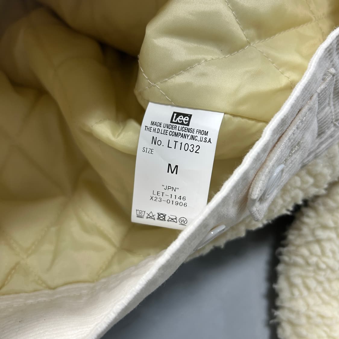 Lee 쉐르파 논카라 트러커자켓  상품이미지5