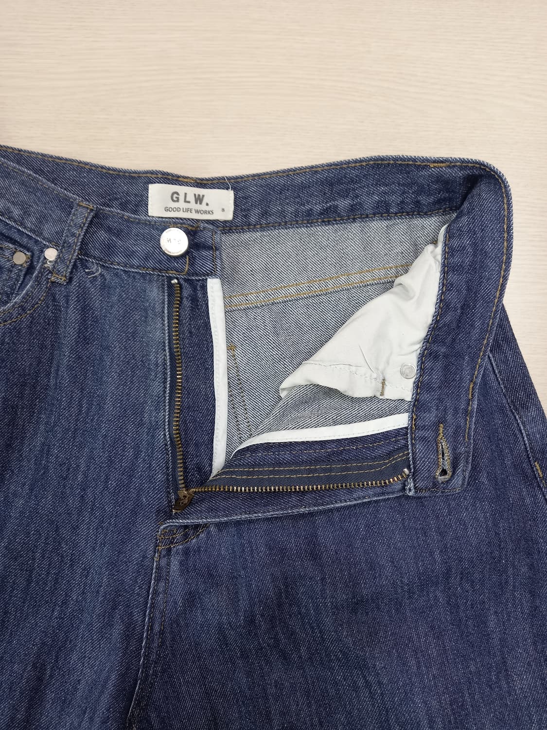 27-28 GOOD LIFE WORKS 상하스판 와이드진 28-924 상품이미지6