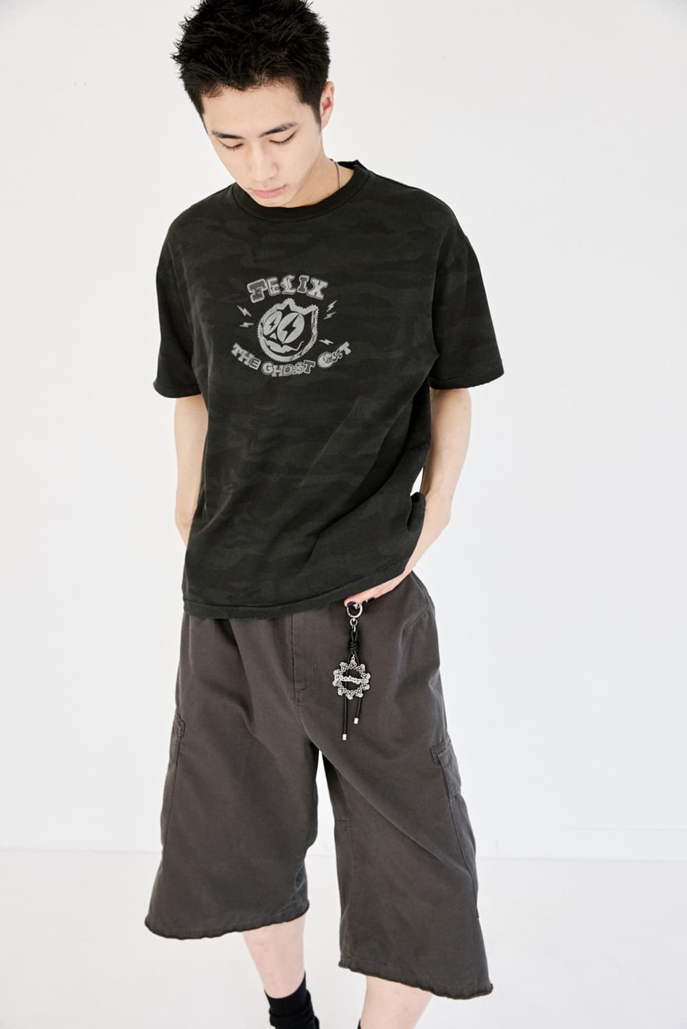 해칭룸 Ghost Felix Tee Over Dyed Camo 4size 상품이미지1