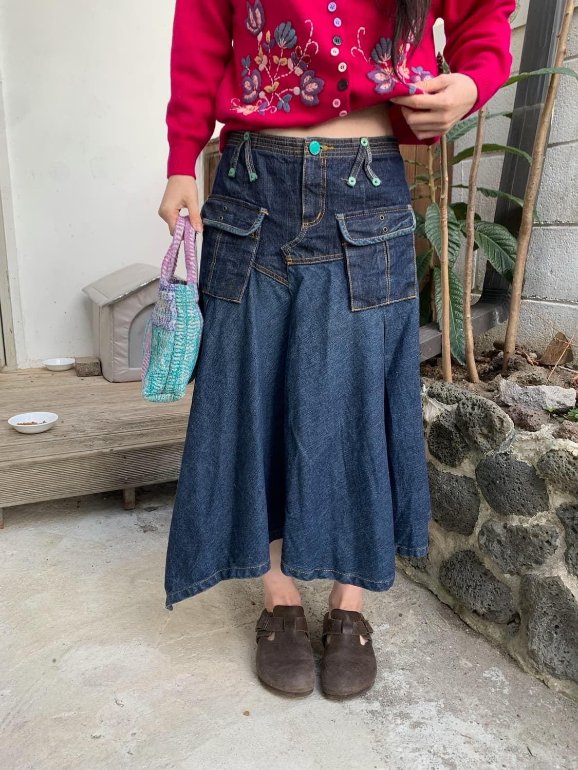 denim long.. skirt 상품이미지1