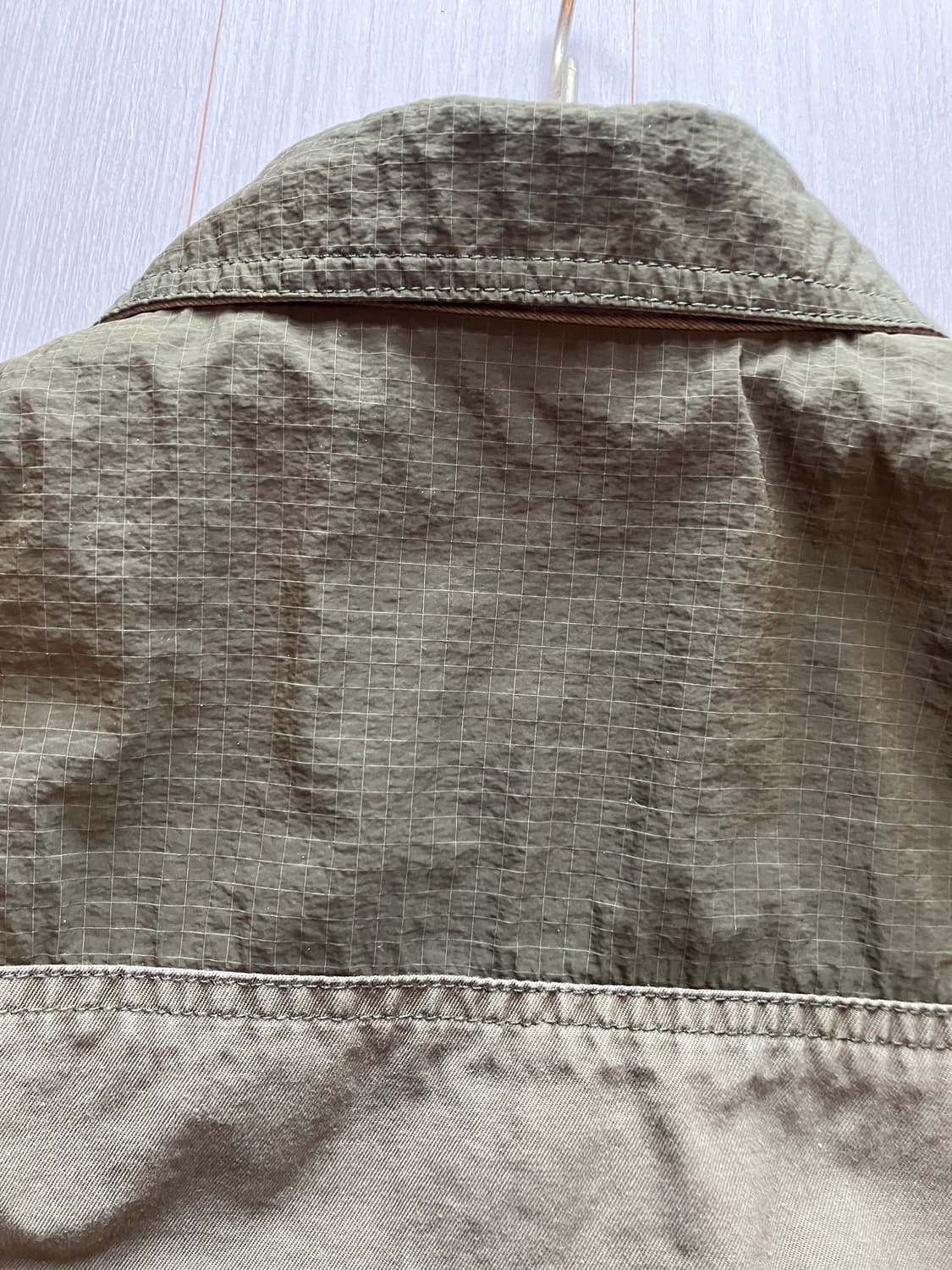 디젤 워크셔츠 카키 상품이미지8