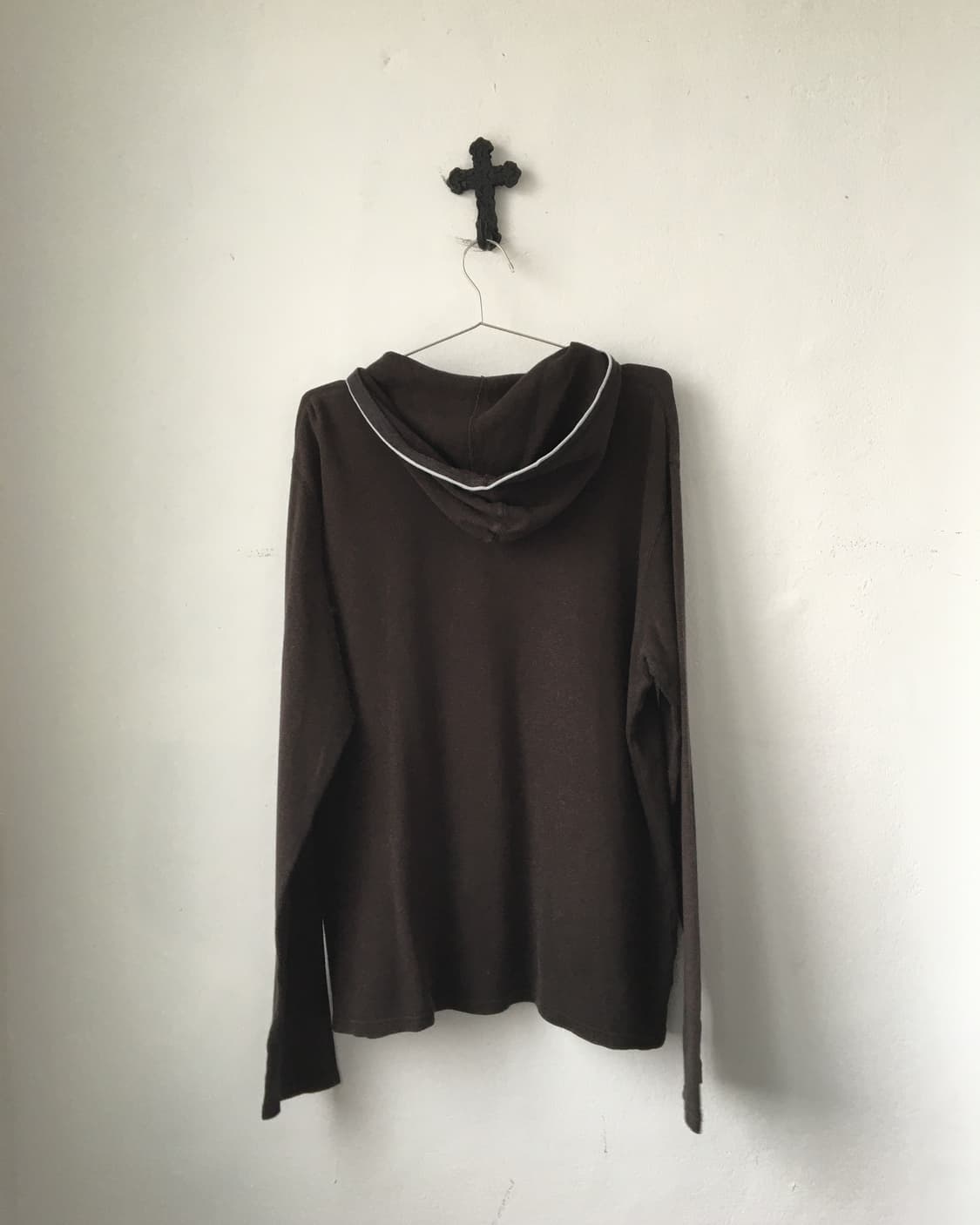 Polo waffle hood sleeve 상품이미지3