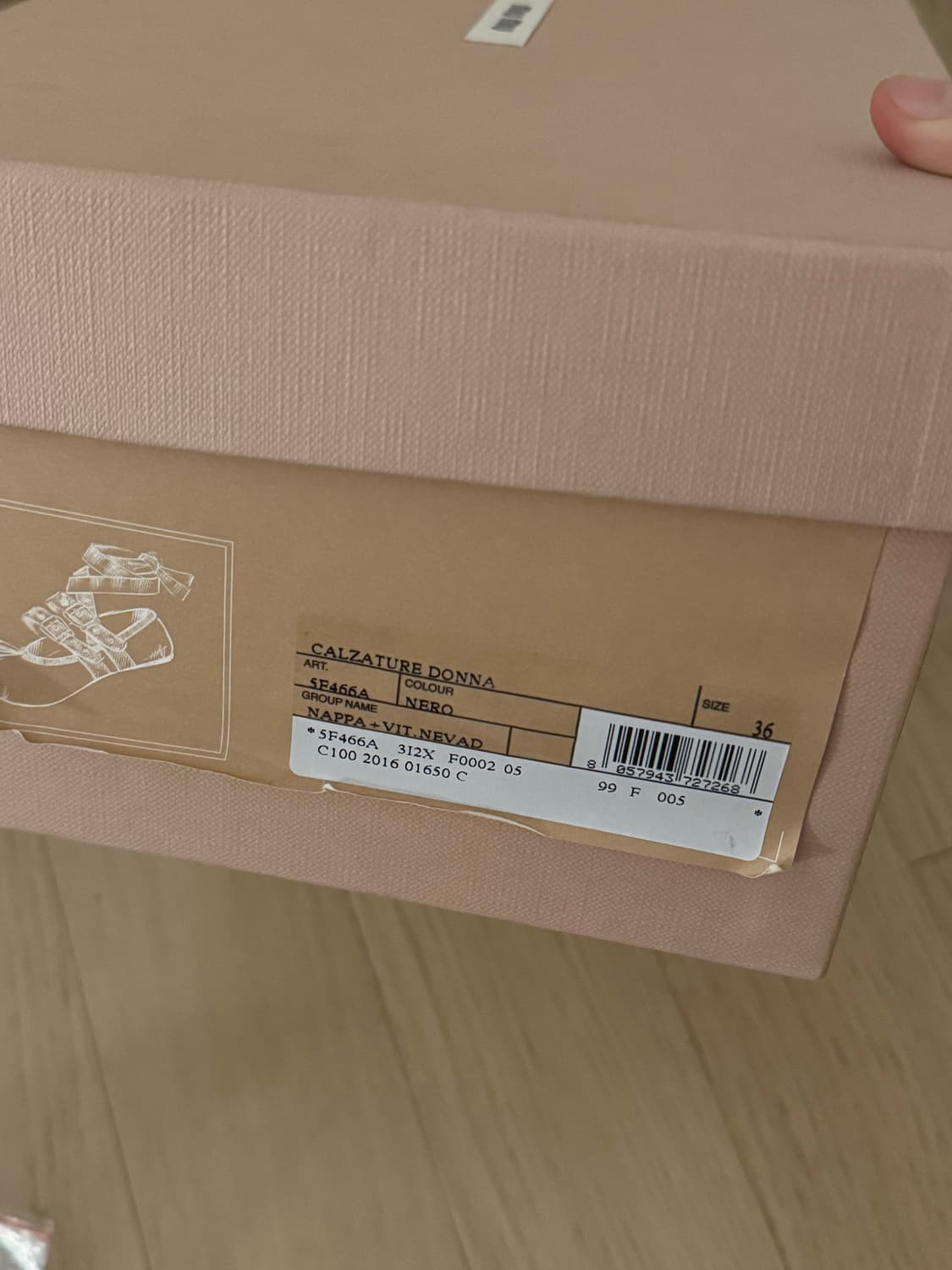 미우미우 발레리나 플랫슈즈 36 상품이미지5