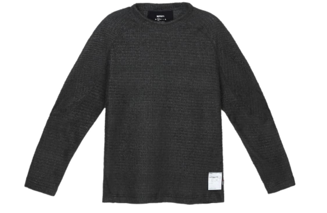 (L) 새티스파이 퍼즈 롱티셔츠 블랙 상품이미지1