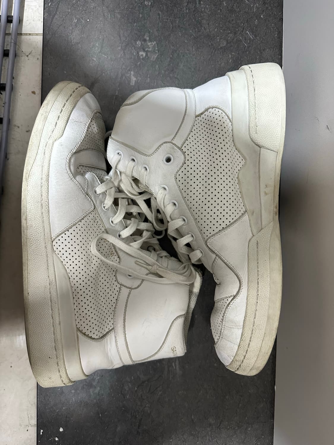 생로랑 디스트레스드 하이탑 SL24 상품이미지3