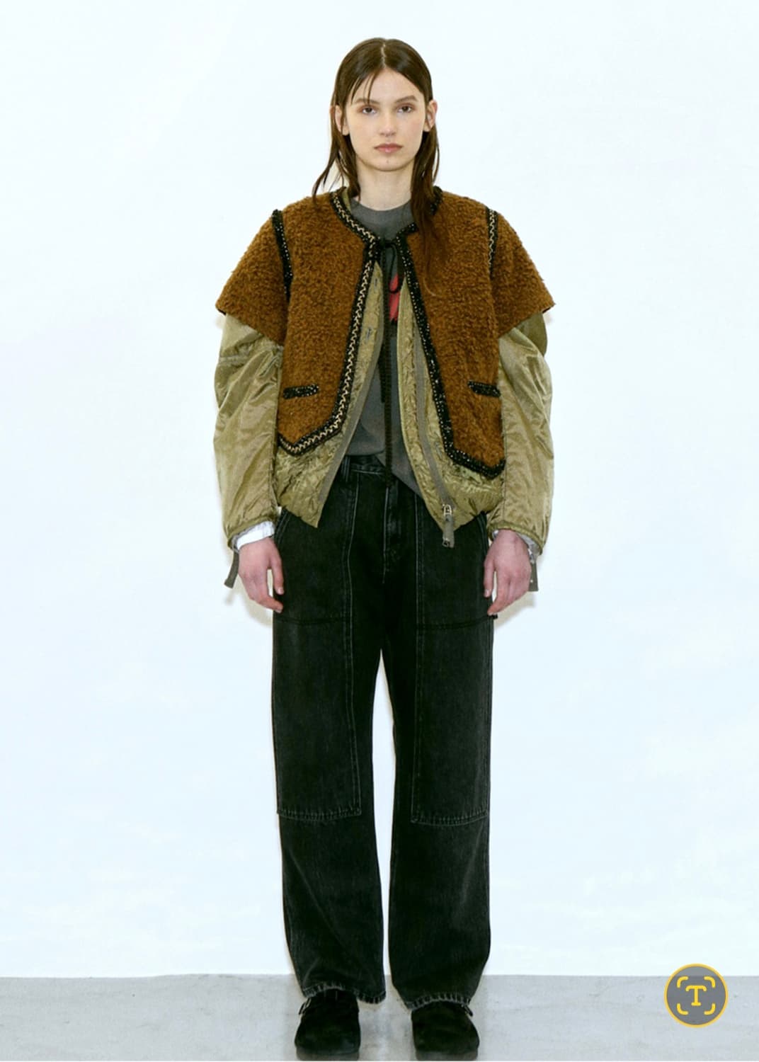 스탠드얼론 부클 트위드 자켓 (24fw) 상품이미지3