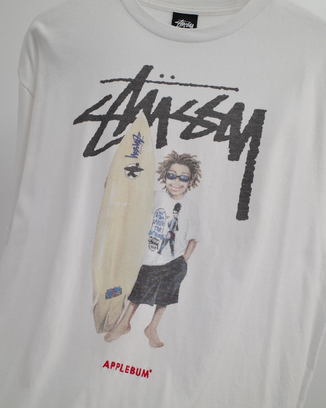 Stussy x APPLEBUM Surfman Tee 상품이미지2