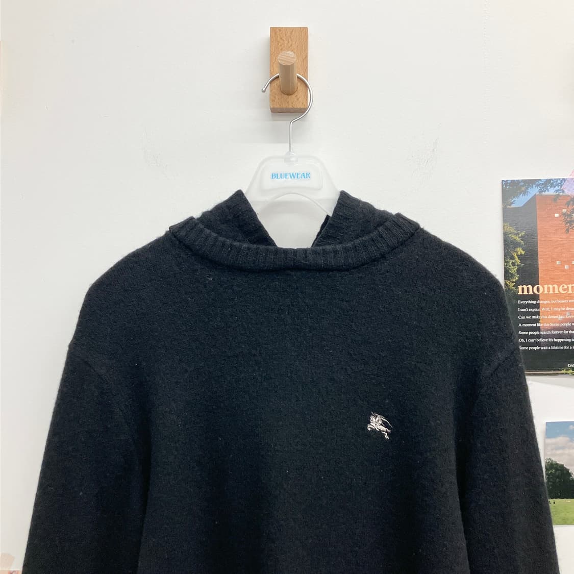 버버리 니트 후드티 상품이미지2