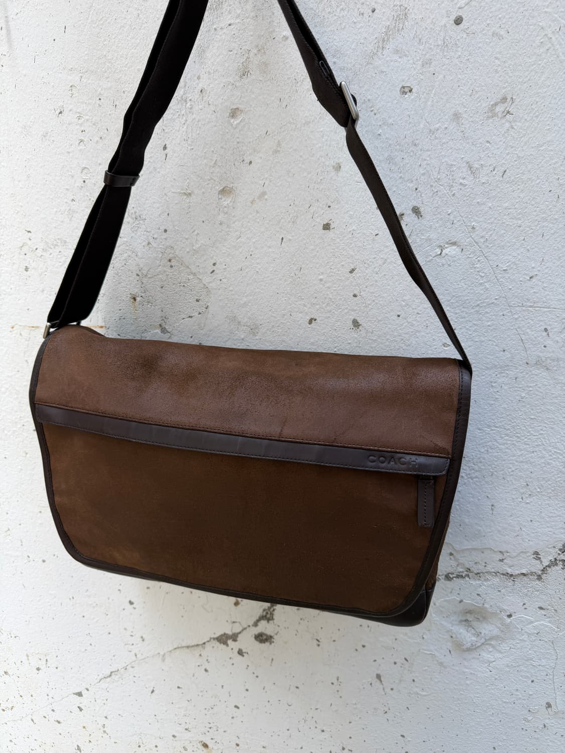 COACH LEATHER MESSENGER CROSS BAG 코치 가방 상품이미지6