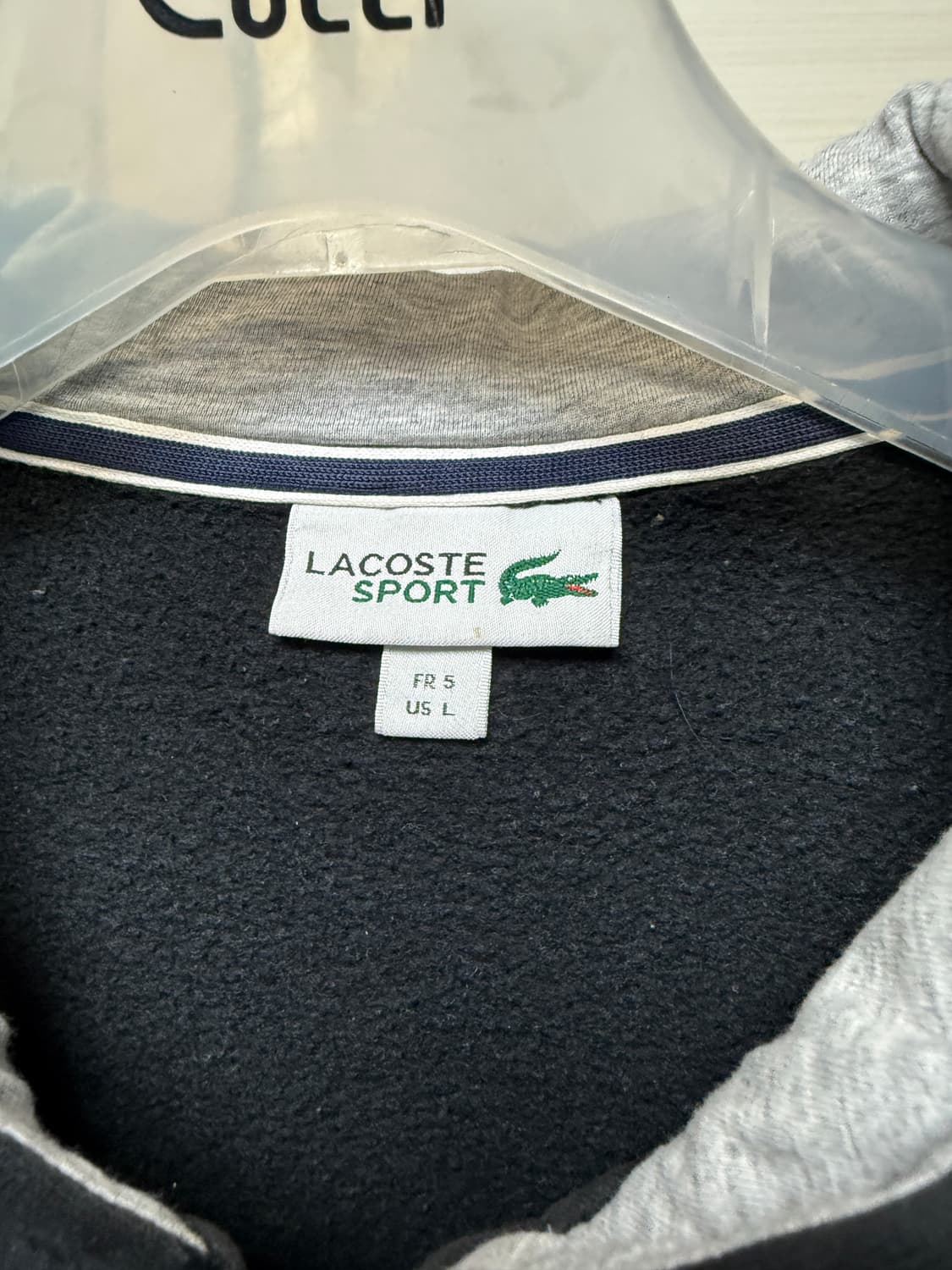 라코스테 기모 후드집업 M사이즈 상품이미지3