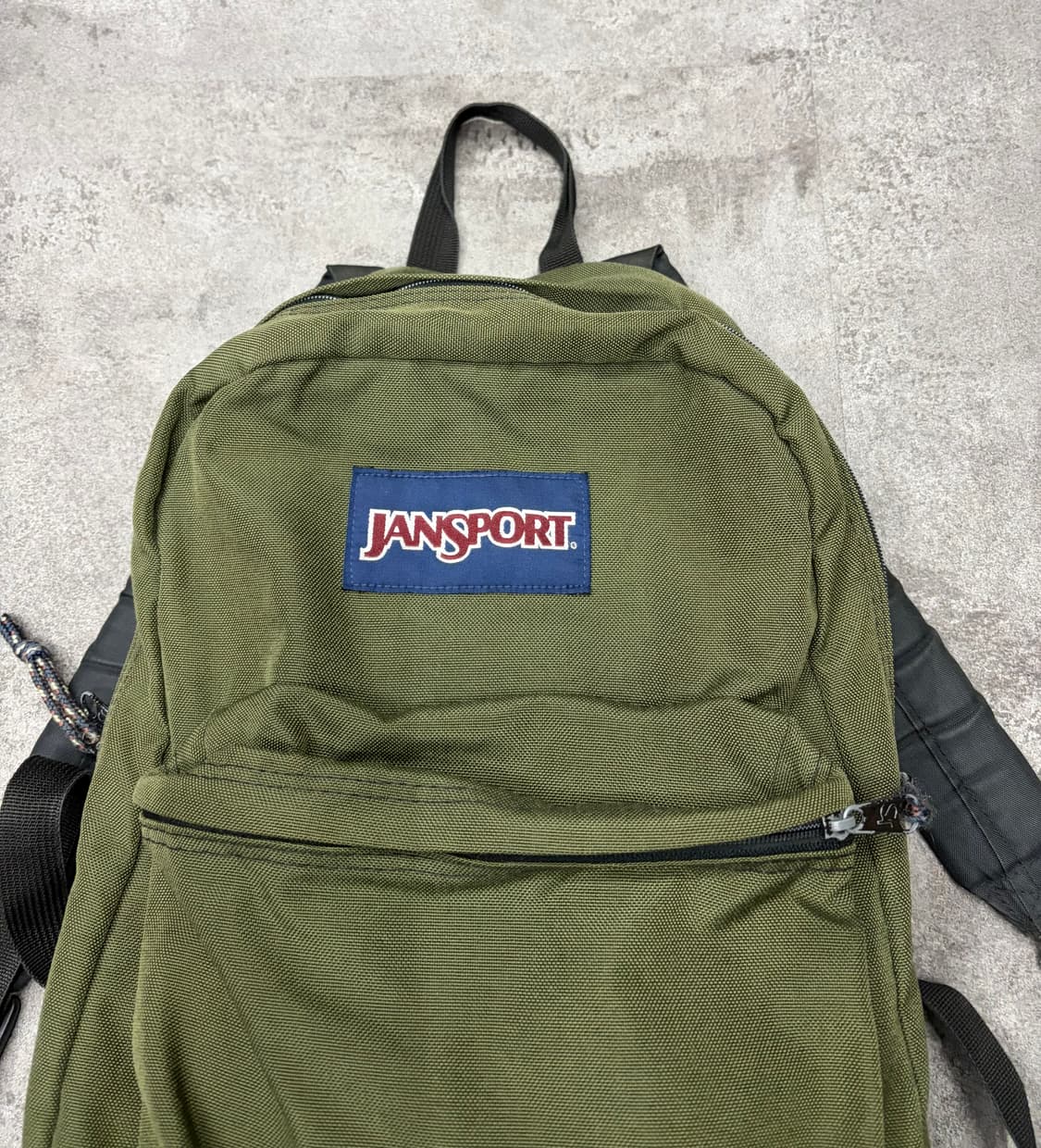 90s 잔스포츠 백팩 올리브/브라운 상품이미지5