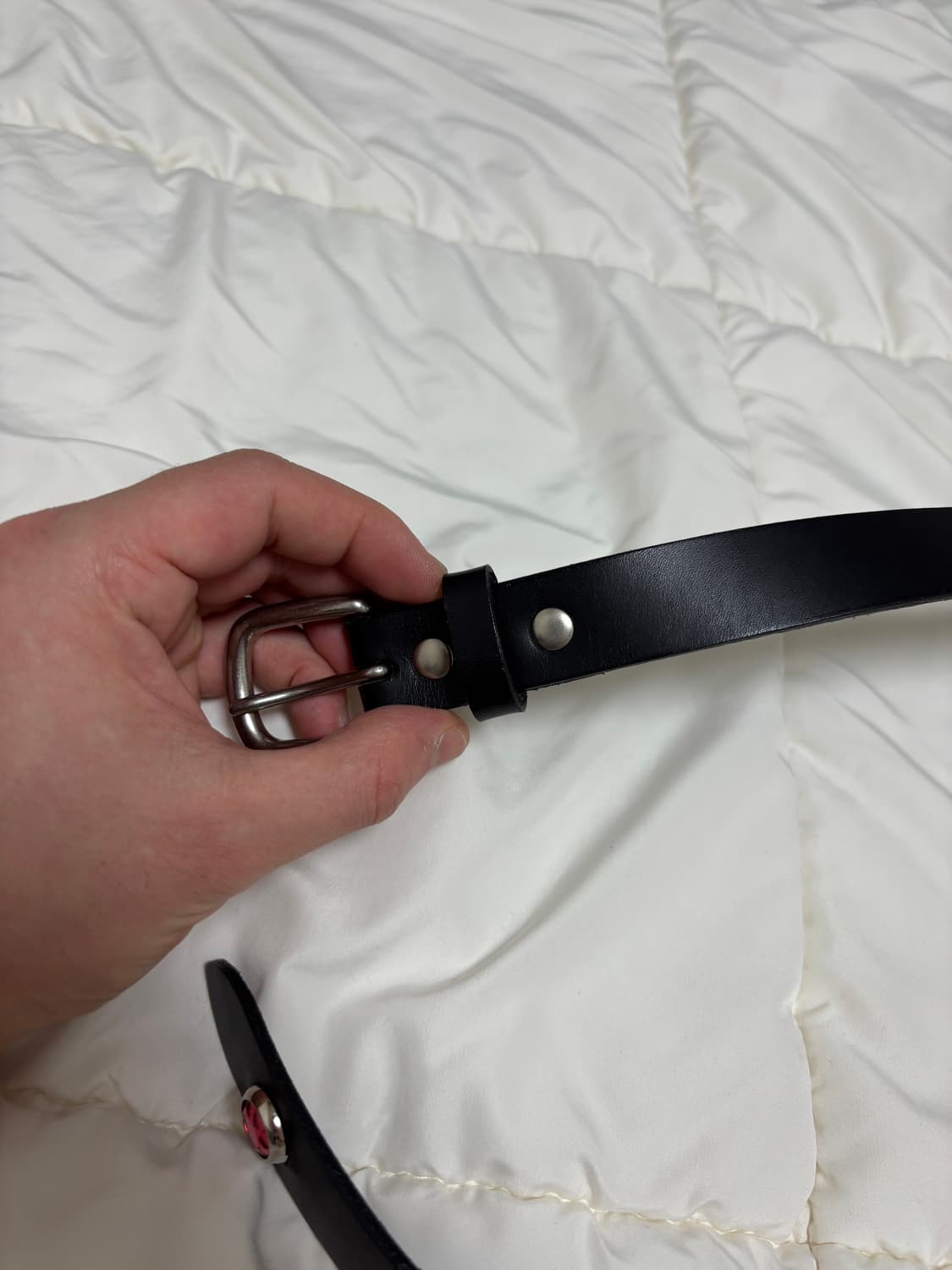 Rare)꼼데가르송 옴므 플러스 잼스톤 벨트 사이즈 s 상품이미지4