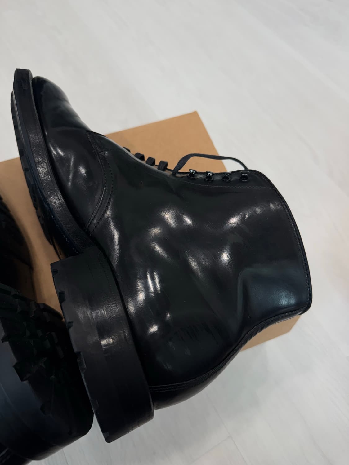 알든 코도반 부츠 플레인토 7.5E 상품이미지7