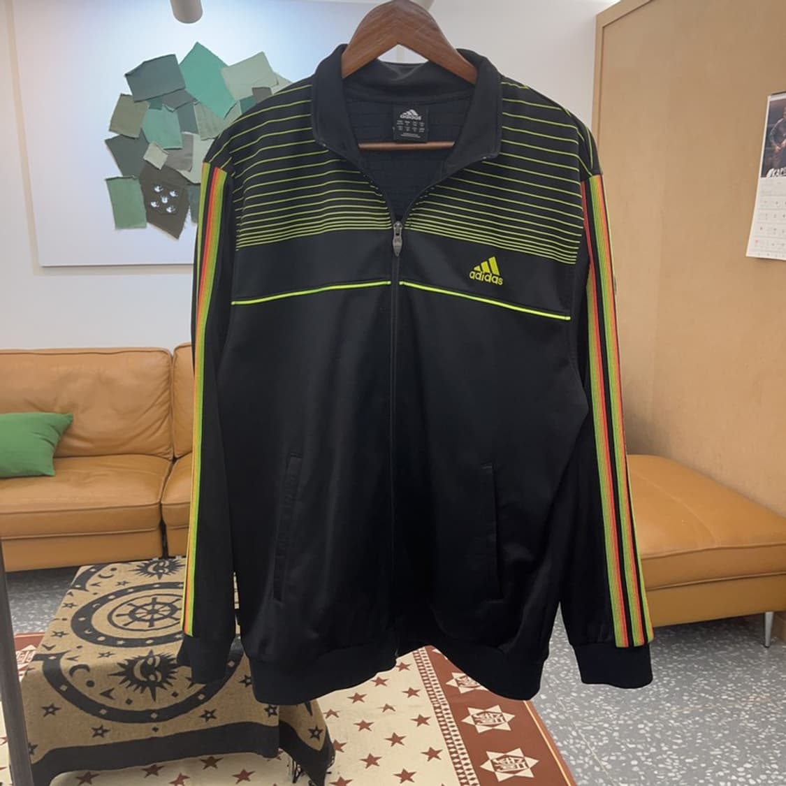 아디다스 레트로 00's 스트릿 네온 져지 집업 105 C08640 상품이미지3
