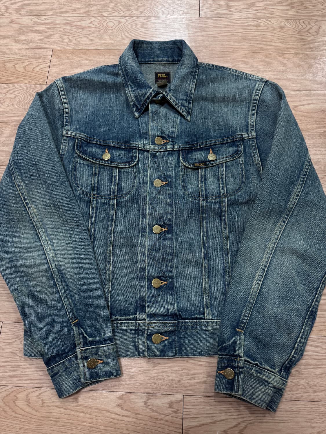 RRL 더블알엘 Lot.271 리랜드 데님 자켓 S 상품이미지1