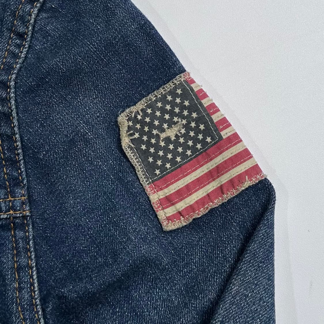 폴로 랄프로렌 보이즈 성조기 데님 자켓   상품이미지5