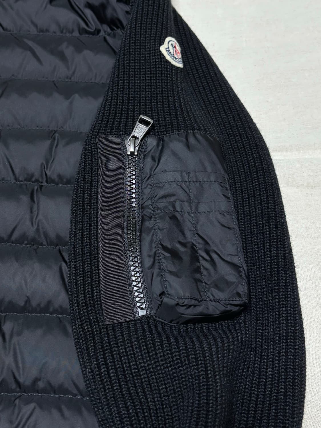 몽클레어 후드 니트 패딩 [L] 상품이미지3