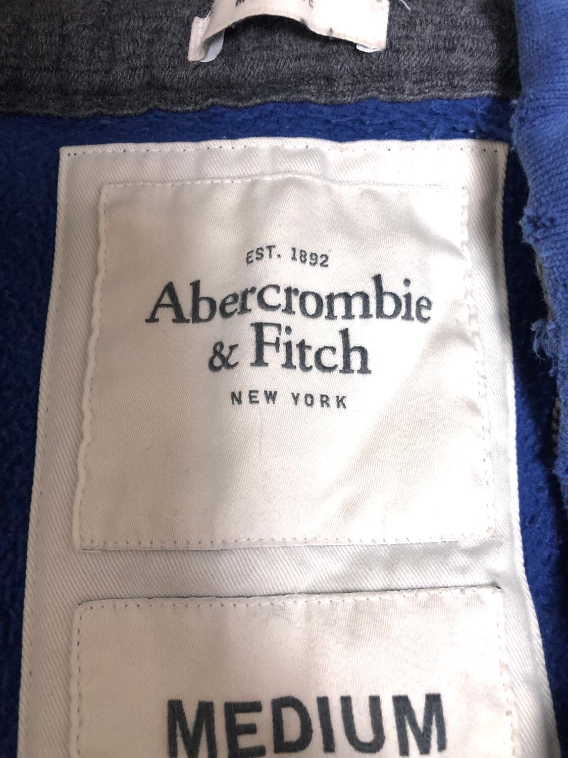 아베크롬비 뉴욕 후드집업 상품이미지3