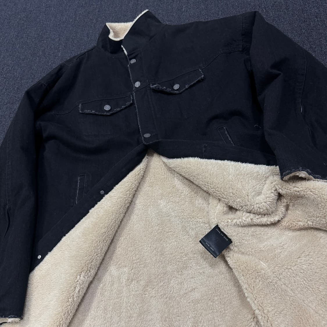 피어오브갓 블랙데님 덱코트 상품이미지8