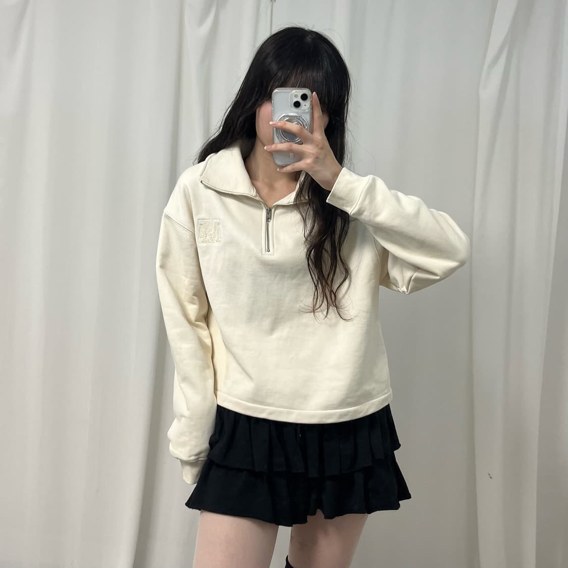 Marithe Francois Girbaud half-zip mtm 상품이미지2