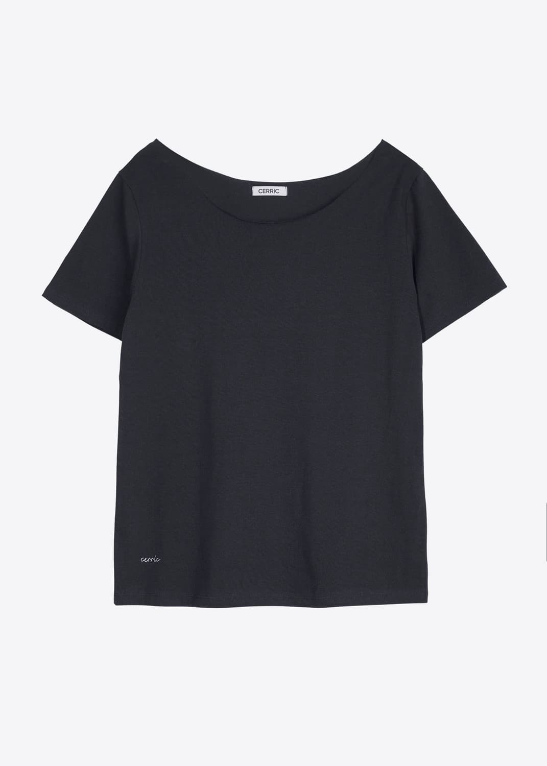 Cerric ONE SHOULDER LOOSE TOP / NAVY 상품이미지3