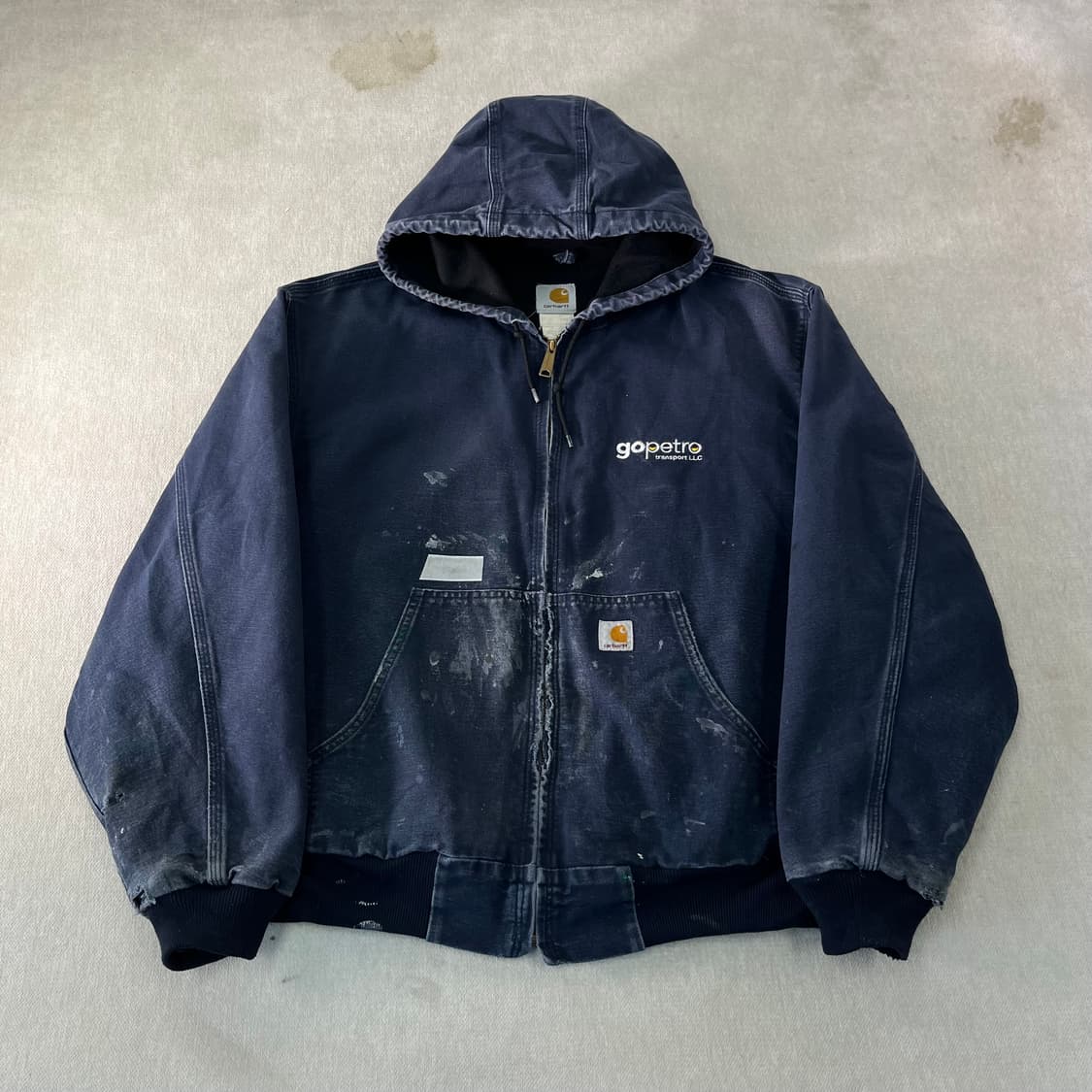 110 칼하트 00s J131 다크네이비 액티브 자켓 상품이미지1
