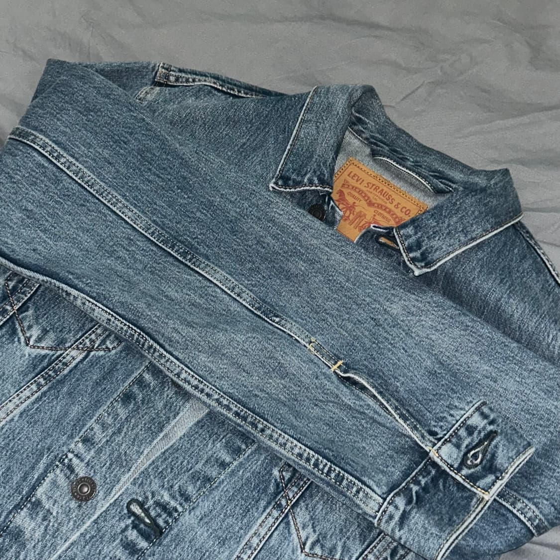 리바이스 데님 청자켓 상품이미지2